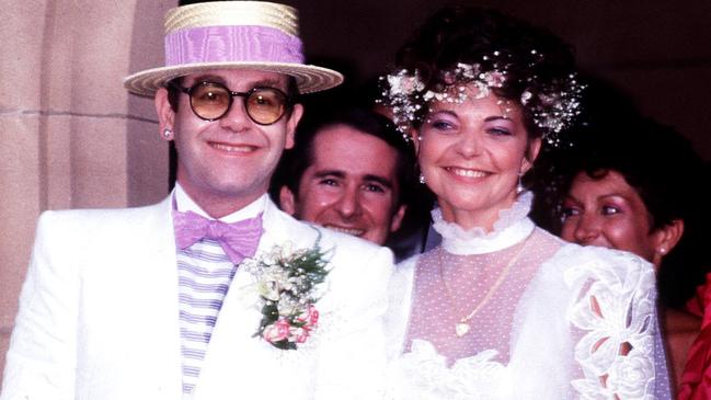 Taron Egerton says Elton John was protective of his former wife Renate, whom he married in Sydney in 1984