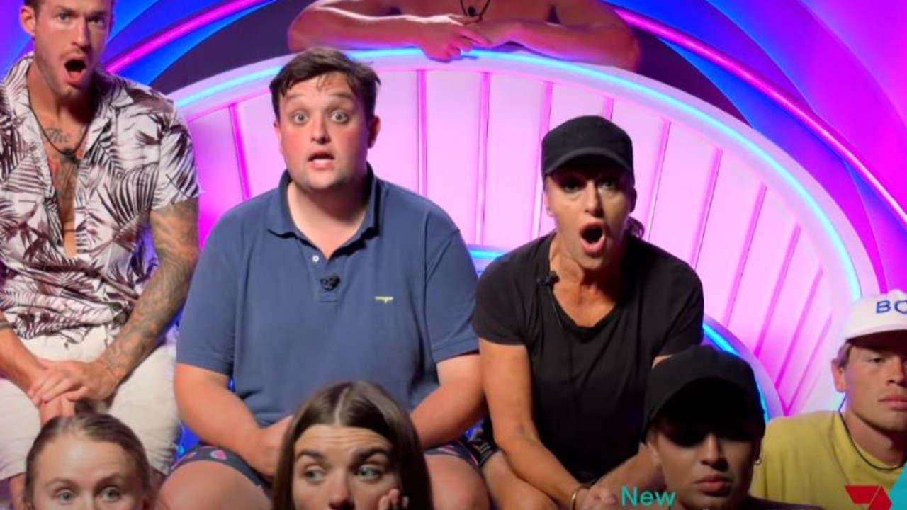 Big Brother contestants discover that production will be suspended.