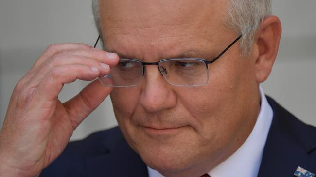 Prime Minister Scott Morrison is set for a stoush with the states over who is responsible for the quarantine program. Picture: Getty Images