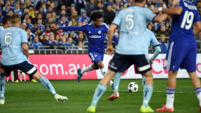 Loic Remy scored the only goal of the game at ANZ Stadium.