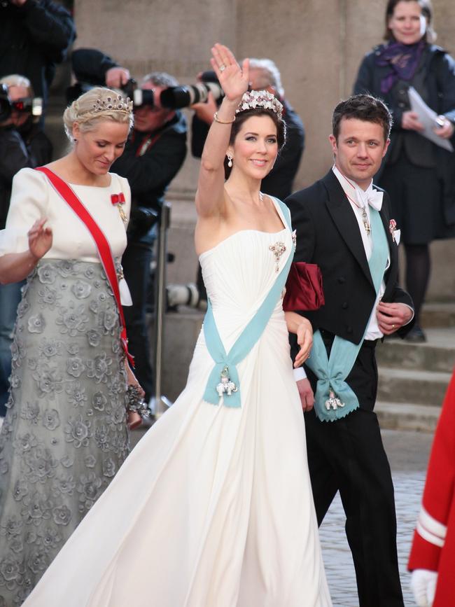 Crown Princess Mary of Denmark, Crown Prince Frederik of Denmark in 2010. Picture: WireImage