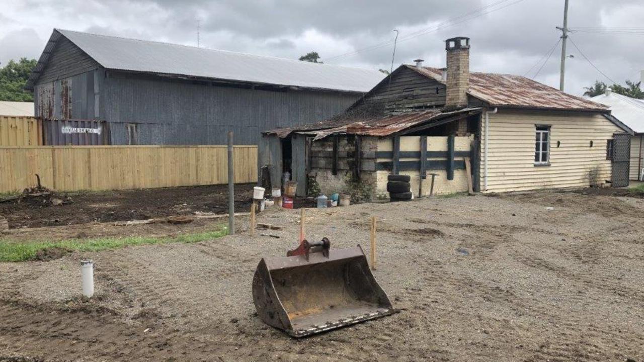 The old bakery at the back of The Wild Vine Cafe in Imbil. Picture (supplied)