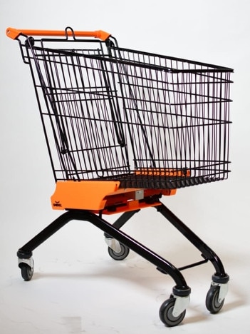 Smart trolleys are sparking a retail revolution. Picture: Shekel Brainweigh