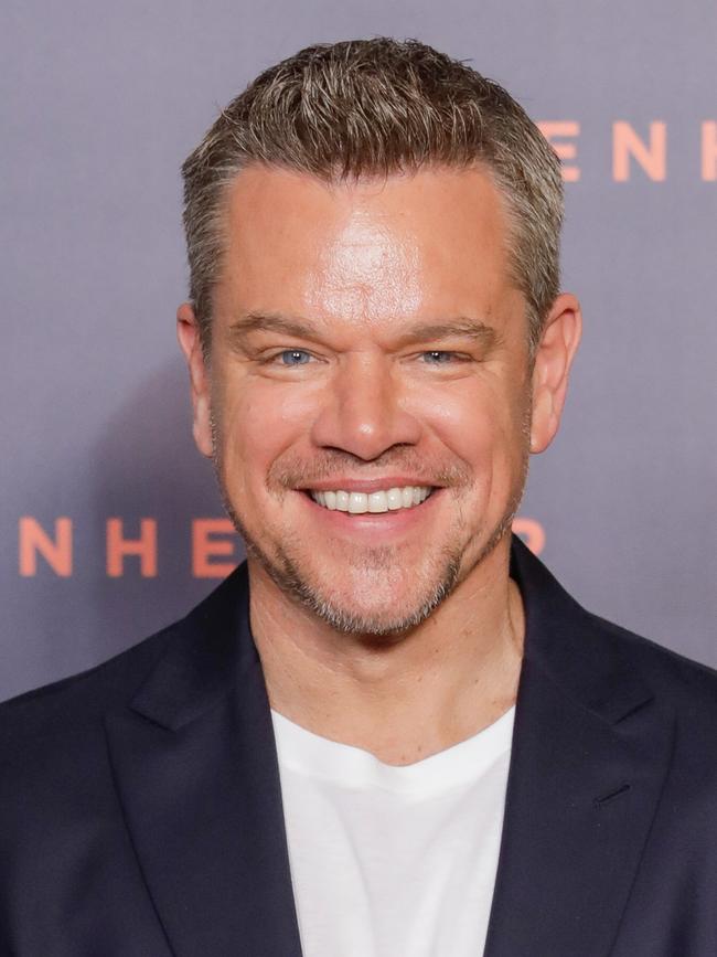 Damon, seen here in 2023, usually presents a clean-cut appearance. Picture: Stephane Cardinale/Corbis/Corbis via Getty Images
