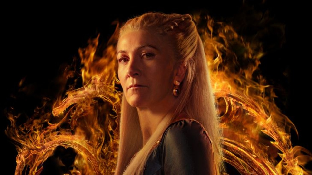 Eve Best as Princess Rhaenys. Picture: HBO