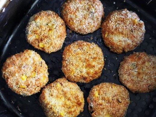 Fish cakes.