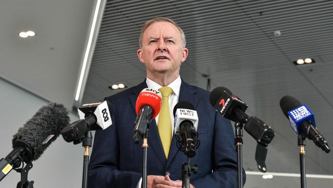 Opposition leader Anthony Albanese. Picture: Flavio Brancaleone