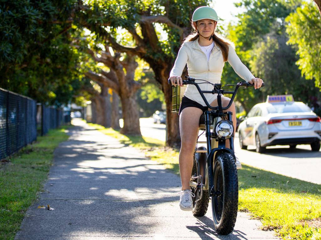 An image from the "E Bike - Know The Code" campaign by Northern Beaches Council,  launched in May, 2024.