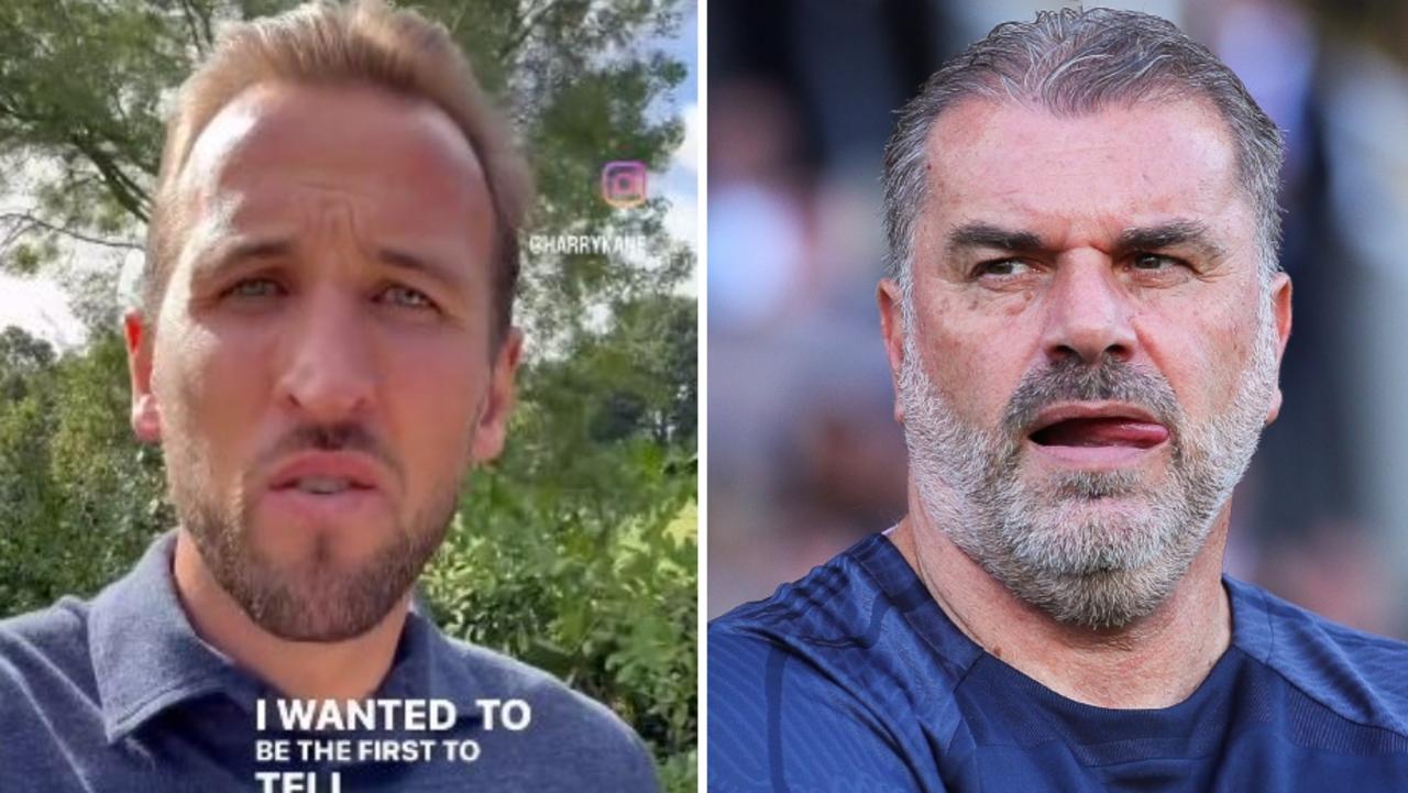 Harry Kane and Ange postecoglou.