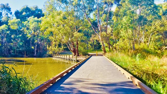 The Warriparinga Wetlands. Picture: Marion Council