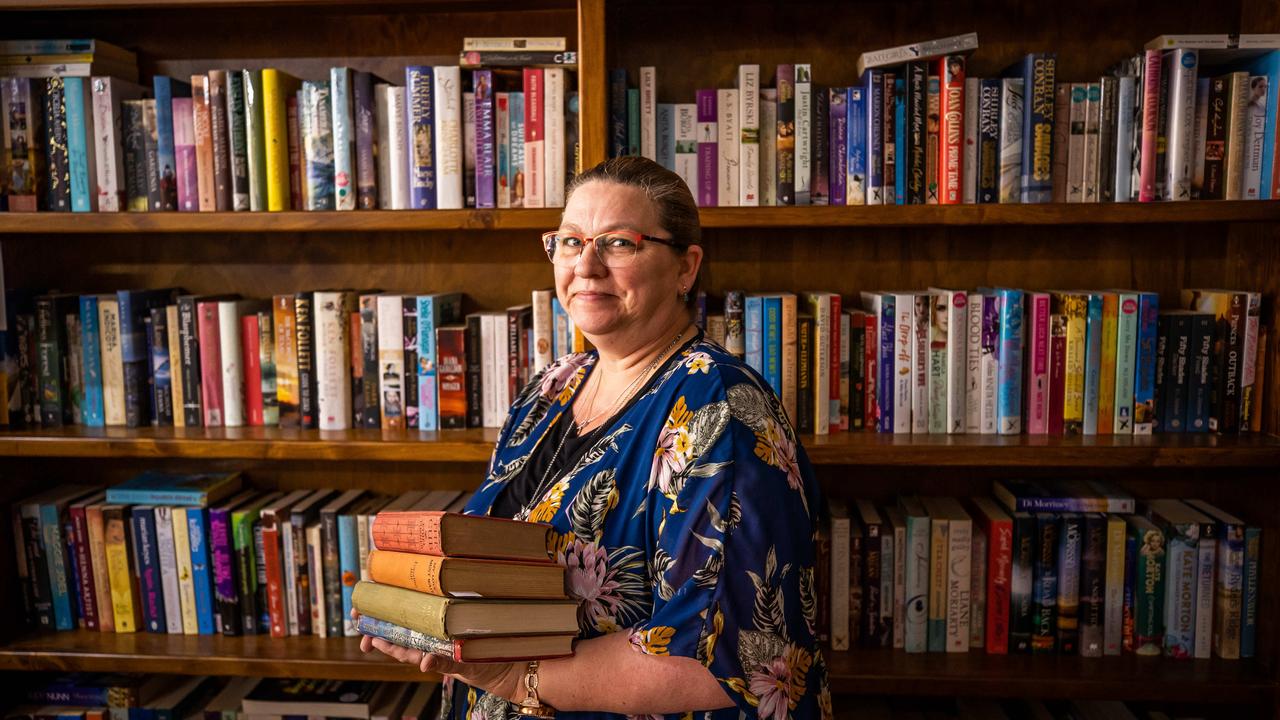 Tammy Hamood owner of TH Books on Murray Street in Renmark. Picture: Tom Huntley