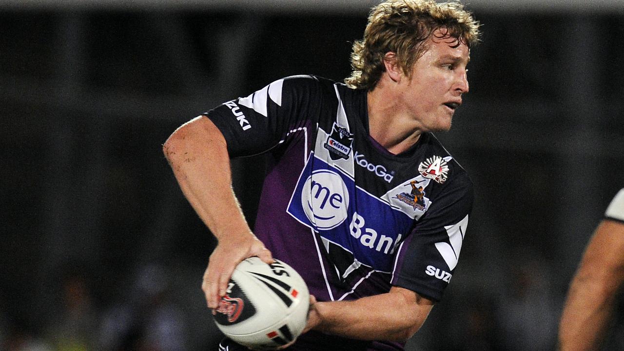 Brett Finch played 54 games for Melbourne Storm over two stints.