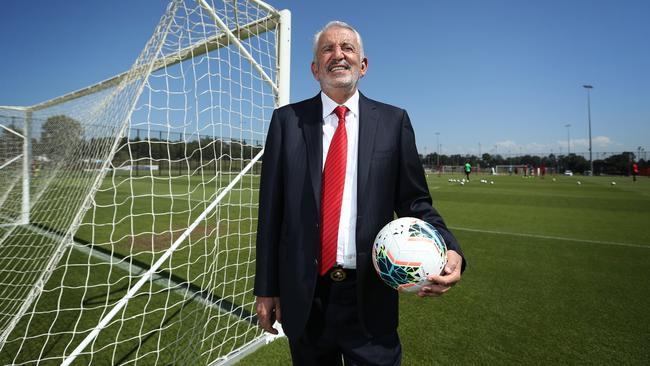 Wanderers chairman Paul Lederer has swung the axe on Western Sydney coach Markus Babbel. Picture: Britta Campion / The Australian