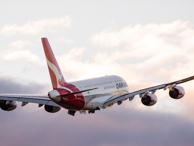 Qantas A380 Image supplied by Qantas