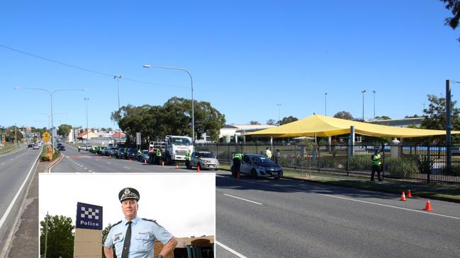 Superintendent Dave Cuskelly said Ipswich police are stepping up checks across the city. A road stop has been set up in Bundamba.