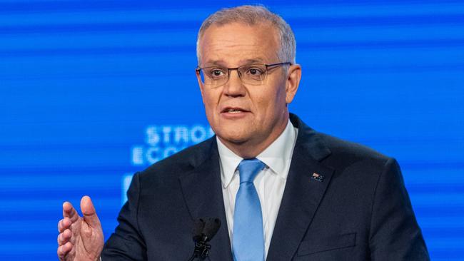 Prime Minister Scott Morrison made the major announcement during the Liberal Party’s official campaign launch - days before the Federal Election. Picture: Asanka Ratnayake/Getty Images