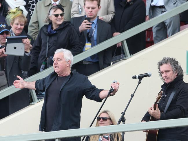 Braithwaite sings Horses in 2016. Picture: David Crosling