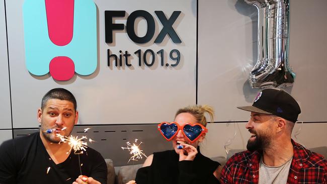 Fifi, Fev and Byron have had to hit the dump button on Warwick Capper for the second time in one week. Picture: FOX FM