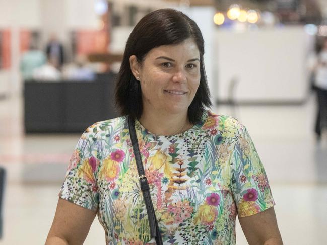 19-12-2023 - Beleaguered NT Chief Minister Natasha Fyles flying out of Sydney on Tuesday. Picture: Liam Mendes / The Australian