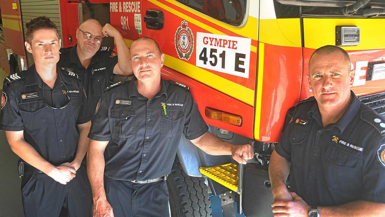 ‘Just doing our jobs’: Gympie fireys shrug off hero title | The Courier ...