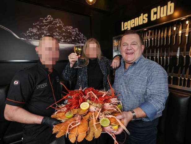 Mr Ferg has run The Lobster Cave in Beaumaris for close to four decades