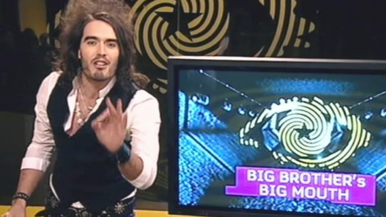 Russell Brand was a host on the Big Brother spin off show, 'Big Brother's Big Mouth'. Picture: E4