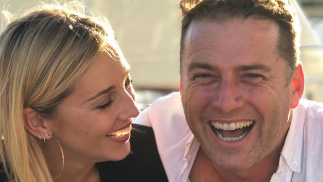 Jasmine and Karl Stefanovic. Picture: @jasyarby/Instagram