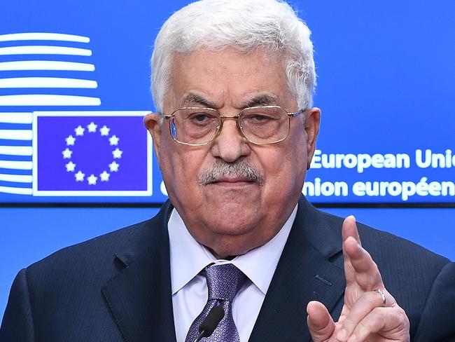 Palestinian President Mahmud Abbas. Picture: File photo/AFP