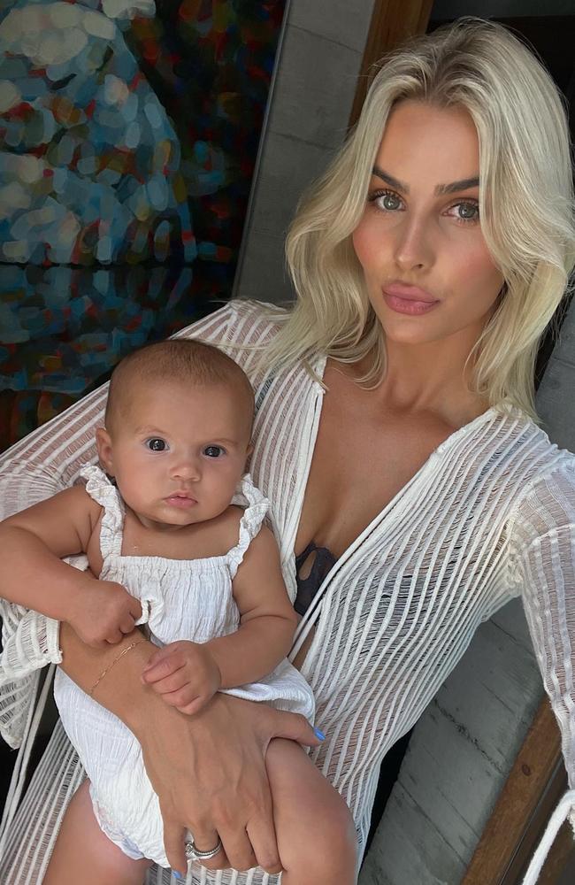 Influencer Indy Clinton reveals she’s keen to have more kids. Picture: Instagram/Indy Clinton