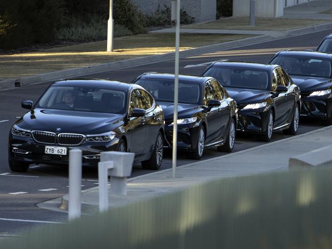 CANBERRA, AUSTRALIA-NCA NewsWire Photos AUGUST 24 2020BMW COMCARSNew parliamentary comcar fleet, including new hybrid Toyotas and BMW sedans, in Canberra.AustraliaÃs federal politicians chose to be driven in a BMW after the demise of a classic Holden. But now the German car will no longer be for sale in Australia.Parliament House for the commencement of a two week parliamentary sitting period, in Canberra.Picture: NCA NewsWire