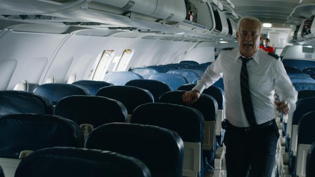 Tom Hanks in a scene from the film Sully directed by Clint Eastwood.