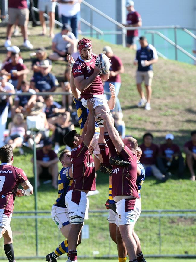 Premier rugby grand final. Easts vs. UQ at Ballymore. Picture by Richard Gosling