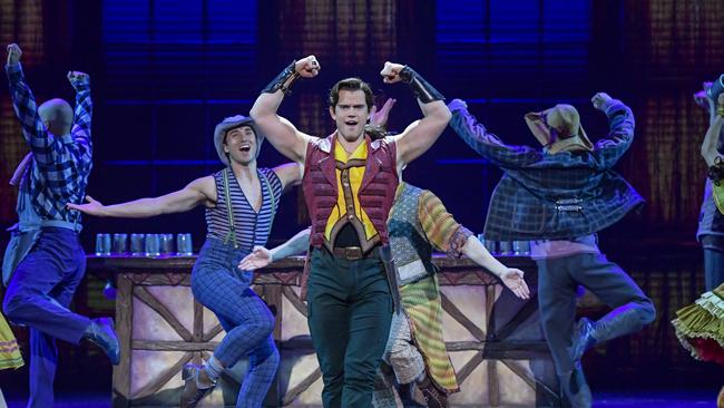 Jackson Head as Gaston. Picture: Roy VanDerVegt