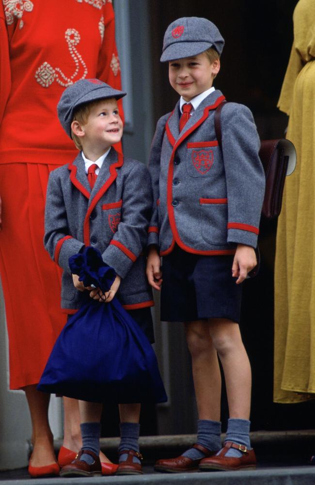 As children, Prince William and Prince Harry were taught to understand the important roles they had been born into. Picture: Tim Graham/Getty Images.