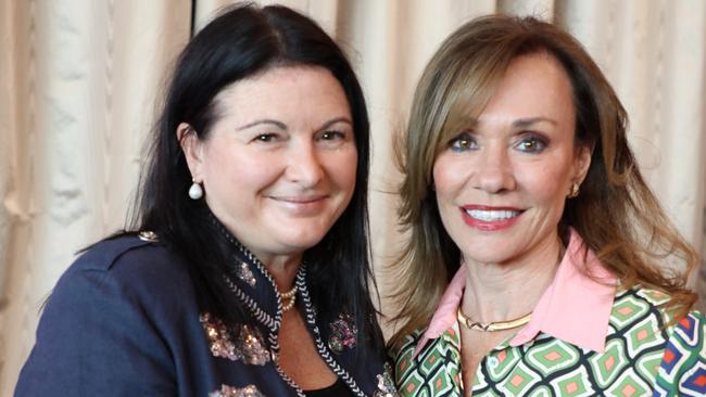 Jane Gale and Ann Peacock at Brighton lunch . Picture: Supplied