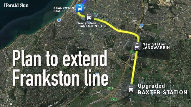 Plan to extend Frankston line