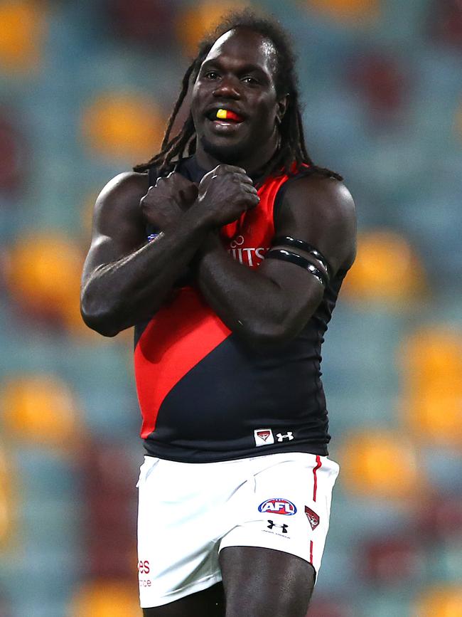 Anthony McDonald-Tipungwuti honours the late Chadwick Boseman after kicking a goal