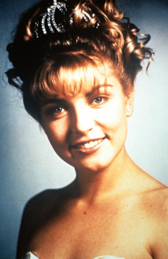 The infamous photo of Sheryl Lee as Twin Peaks’s Laura Palmer.