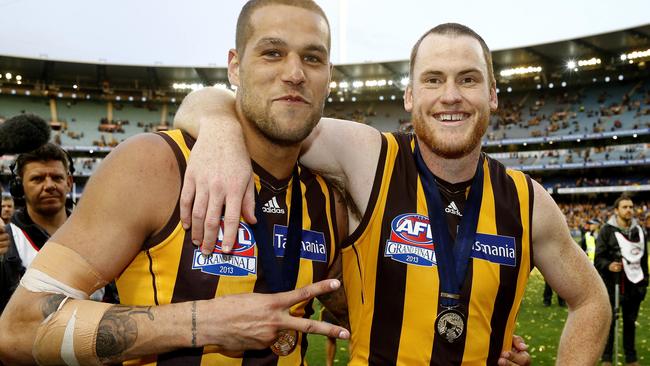 A lot of great sides have enjoyed famous ‘double acts’ in attack. Picture: Wayne Ludbey