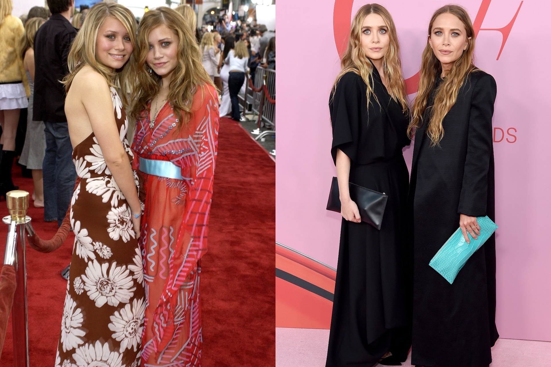 <h3>Mary-Kate and Ashley Olsen</h3><p>Perhaps the most fashion-forward twins the world over, <a href="https://www.vogue.com.au/tag/mary-kate-and-ashley-olsen">Mary-Kate and Ashley Olsen</a> have been setting the fashion agenda for years via their minimalist label <a href="https://www.vogue.com.au/tag/the-row">The Row</a>. Departing from their boho aesthetic, the Olsen twins played a major role in redefining how people dress, championing a relaxed, tailored approach to dressing year-round.</p>