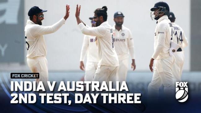 India v Australia – Day Three Highlights