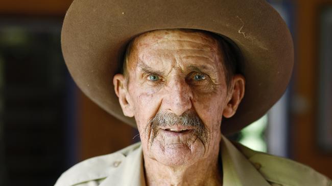 Horse handler and bushman Geoff Guest. Picture: Brendan Radke