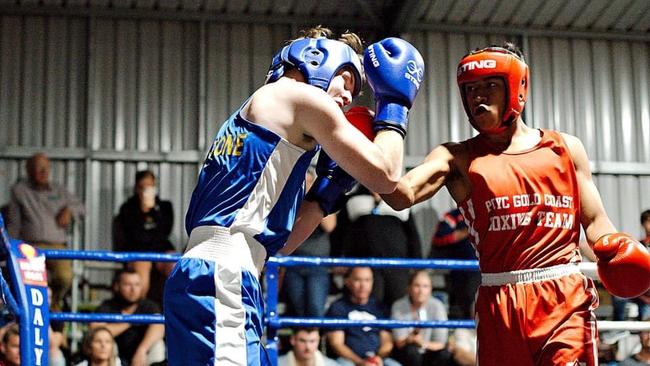 PCYC GC’s Dallas Ingram is a three-time state boxing champion.