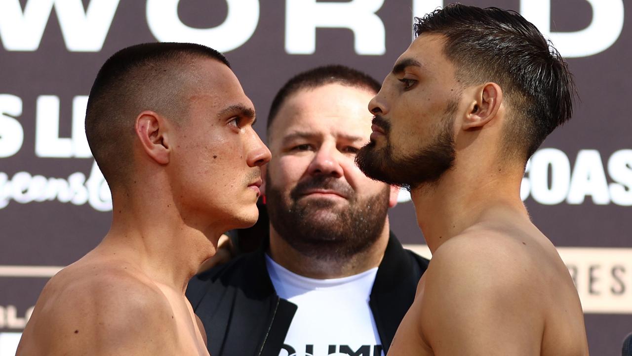 Tim Tszyu and Carlos Ocampo. Photo by Chris Hyde/Getty Images