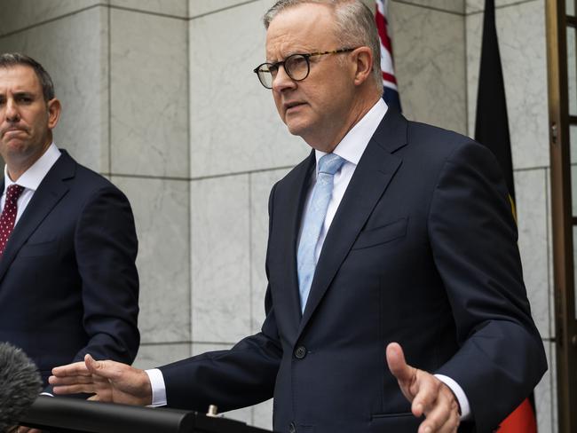 Anthony Albanese has plans to overhaul cyber security rules and establish an agency to oversee co-ordination of cyber attack responses. Picture: NCA NewsWire / Martin Ollman