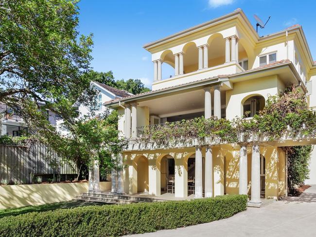 Wippa also owns a $6.35m home in Rose Bay.