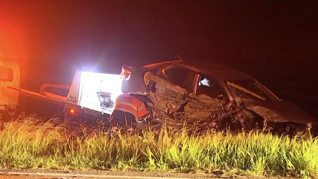 The 58-year-old Ooralea father had been driving home from work. Images: 7News Mackay