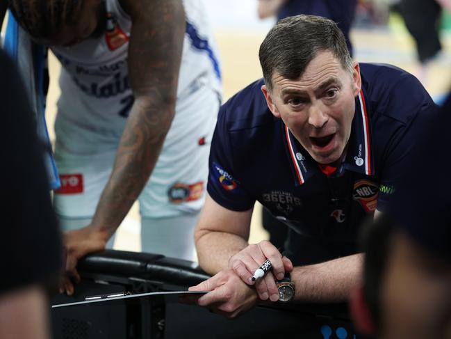 36ers head coach Mike Wells has the NBL’s best player at his disposal for NBL26. Picture: Getty Images