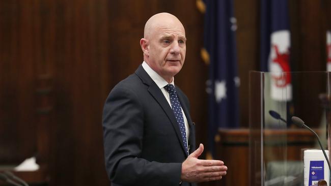 Premier Peter Gutwein is taking on a new board chair role. Picture: Nikki Davis-Jones
