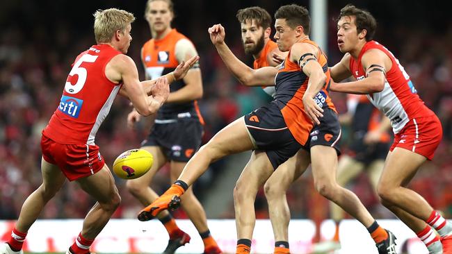 GWS desperately needs Kelly’s class to help it beat Collingwood on the weekend. Picture: Getty Images